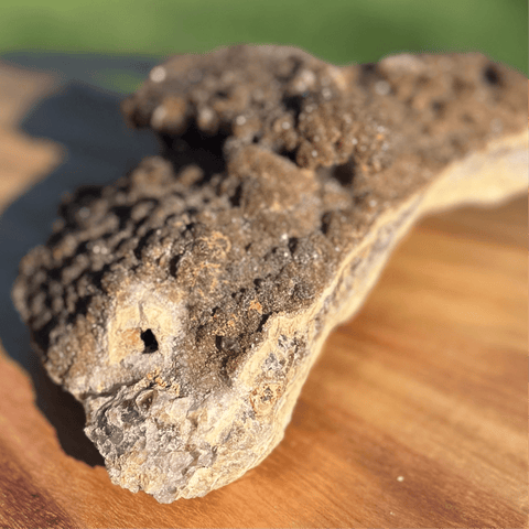 2 lb Chocolate Amethyst Druzy Cluster - SYN - ergy