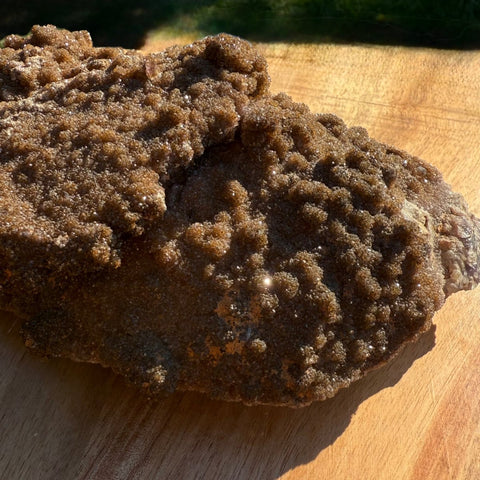 2 lb Chocolate Amethyst Druzy Cluster - SYN - ergy