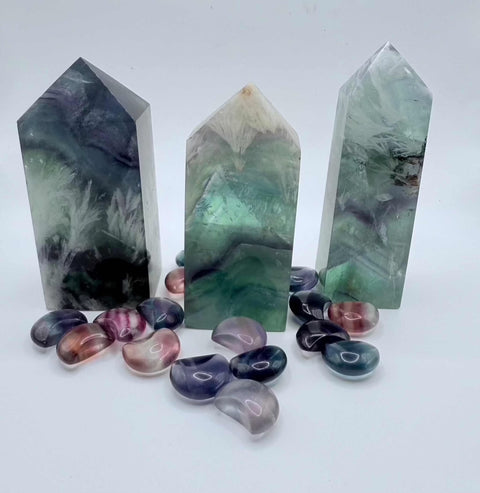 Feather Fluorite Towers - SYN-ergy