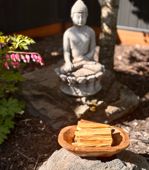 Ethically Sourced Palo Santo Sticks – Sacred Smudging Wood for Cleansing & Meditation - SYN-ergy