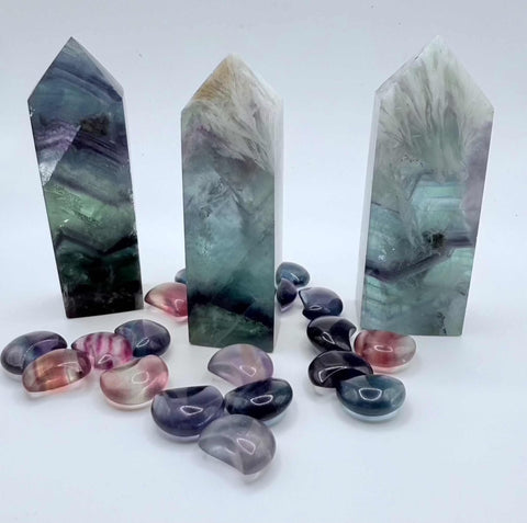 Feather Fluorite Towers - SYN-ergy