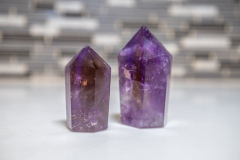 Ametrine Towers – Balancing Crystal for Clarity, Harmony & Spiritual Growth - SYN - ergy