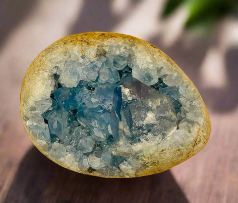 Celestite Cluster | Raw Blue Celestite Crystal-SYN-ergy