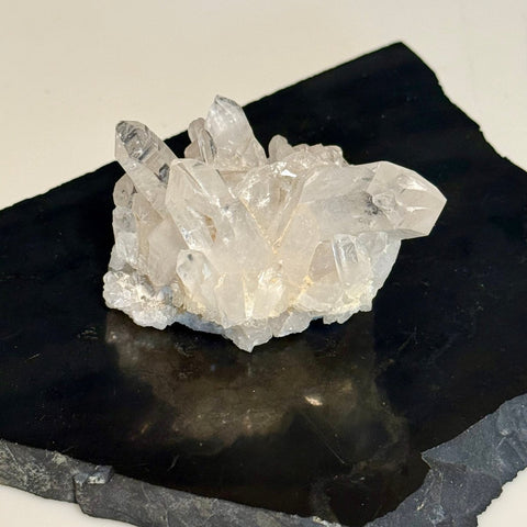 Clear Quartz Crystal Cluster| Master Healer Energy, Clarity & Amplification - SYN - ergy