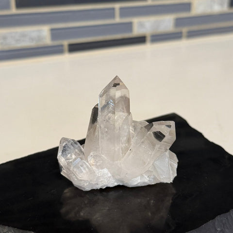 Clear Quartz Crystal Cluster| Master Healer Energy, Clarity & Amplification - SYN - ergy