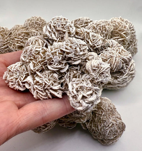 Desert Selenite Rose – Natural Crystal for Cleansing, Protection & Spiritual Growth - SYN - ergy
