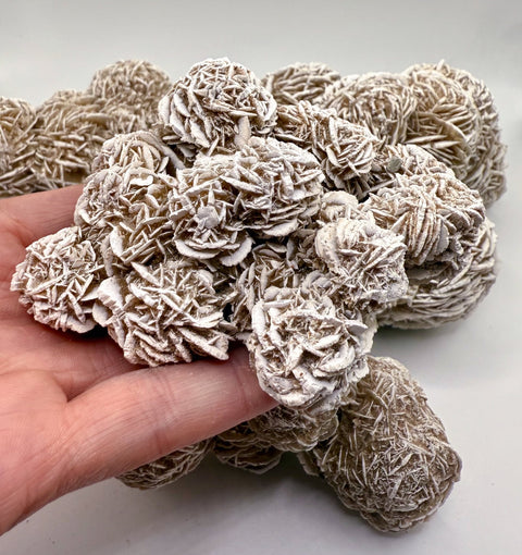 Desert Selenite Rose – Natural Crystal for Cleansing, Protection & Spiritual Growth - SYN - ergy