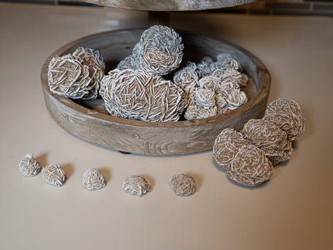 Desert Selenite Rose – Natural Crystal for Cleansing, Protection & Spiritual Growth - SYN - ergy