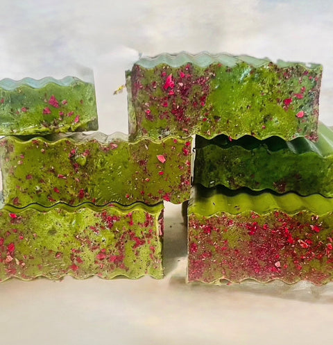 Matcha Rose Soap Bars – Nourishing & Revitalizing Soap for Radiant, Glowing Skin - SYN - ergy