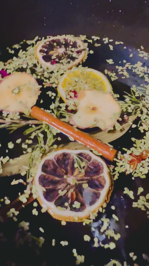 Witchy Samhain Simmer Pot - Fall Home Fragrance & Ritual Blend