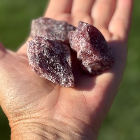 Raw Cherry Quartz| Energizing Intentions and Creativity - SYN - ergy