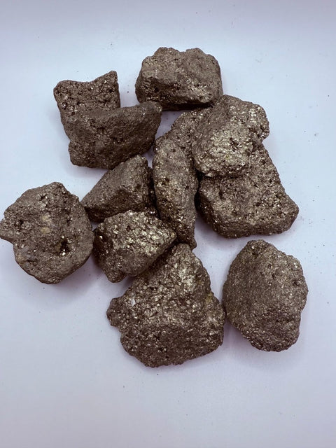 Raw Iron Pyrite – Natural Crystal for Abundance, Protection & Manifestation - SYN - ergy