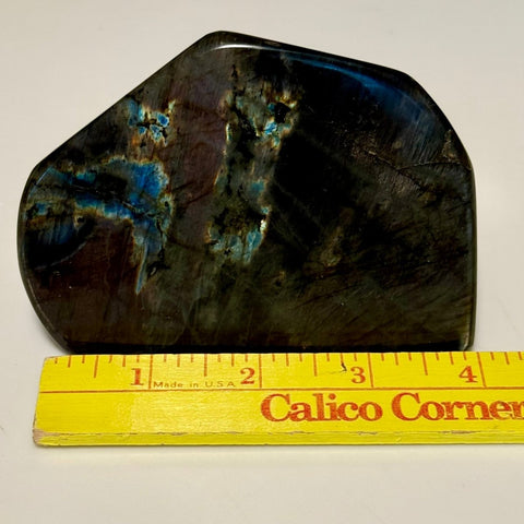 Spectrolite Freeform | High - Flash Labradorite Crystal for Intuition, Energy Protection, Meditation, Reiki, Desk Decor, Gift for Collector - SYN - ergy