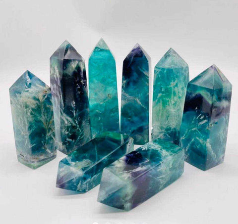Feather Fluorite Towers - SYN-ergy