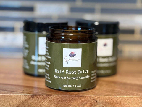 Wildcrafted Dandelion Salve: Herbal Balm for Dry Skin & Muscles - SYN - ergy