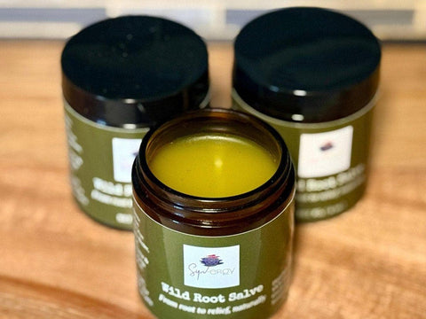 Wildcrafted Dandelion Salve: Herbal Balm for Dry Skin & Muscles - SYN - ergy