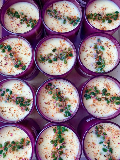 Witches Brew Crystal Candle| Spellbinding Crystal Candle - SYN-ergy