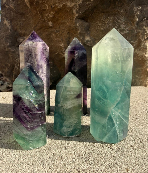 Crystal Towers and Points|Energy Healing Crystals - SYN-ergy
