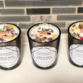 Ether & Earth Candle | Vanilla, Frankincense, Myrrh & Sandalwood | Amethyst + Botanical Infused - SYN-ergy