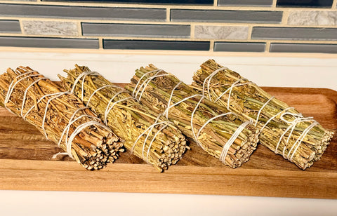 Ruda (Rue) Smudge Stick – Protection, Cleansing & Chakra Alignment | Witchy Metaphysical Herb