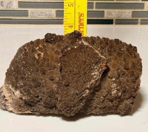 Chocolate Amethyst Druzy Cluster (2 lb) Healing Crystal for Home & Meditation