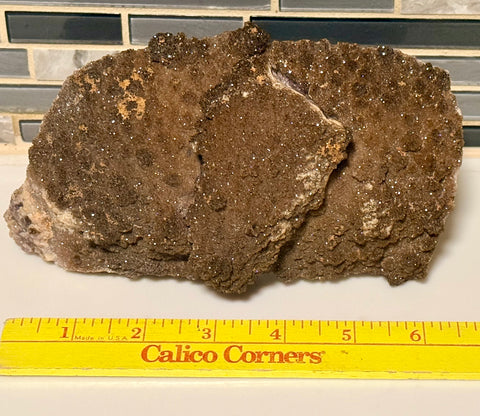 Chocolate Amethyst Druzy Cluster (2 lb) Healing Crystal for Home & Meditation