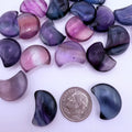 Rainbow Fluorite Moon| Pocket Size - SYN-ergy