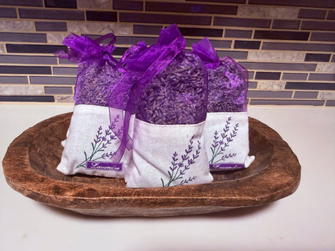 Lavender Sachets – Natural Aromatherapy for Relaxation, Sleep & Linen Freshening