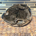 Druzy Septarian Dragon Egg – Grounding, Protective Crystal for Meditation & Chakra Healing - SYN-ergy