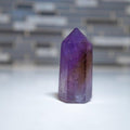 Ametrine Crystal Tower: Polished Amethyst & Citrine Point - SYN - ergy