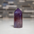 Ametrine Tower | Amethyst and Citrine Crystal Point | Polished Stone for Focus, Abundance & Manifestation | Clarity