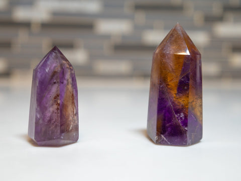 Ametrine Towers – Balancing Crystal for Clarity, Harmony & Spiritual Growth - SYN - ergy