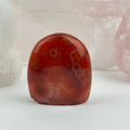 Carnelian Crystal Polished Cut Base|Confidence, Motivation & Creative Energy Stone - SYN - ergy