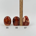 Carnelian Crystal Polished Cut Base|Confidence, Motivation & Creative Energy Stone - SYN - ergy