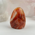 Carnelian Crystal Polished Cut Base|Confidence, Motivation & Creative Energy Stone - SYN - ergy