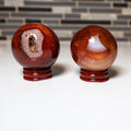 Carnelian Spheres – Energizing Crystal for Creativity, Courage & Motivation - SYN - ergy