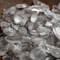 Clear Quartz Crystal Point | Energy Amplifier | Crown Chakra Stone | Raw Polished Quartz Wand | Reiki & Meditation Tool - SYN - ergy