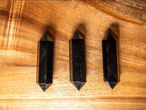 Double terminated Obsidian - SYN - ergy