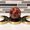 Fire Quartz Spheres - SYN-ergy