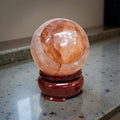 Fire Quartz Spheres - SYN-ergy