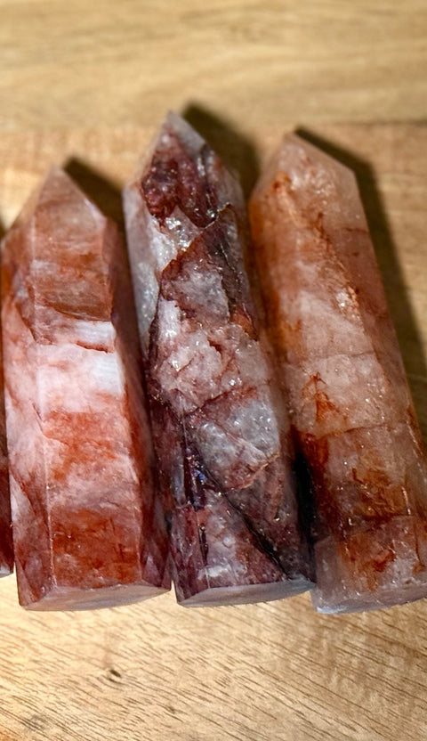 Fire Quartz Tower – Focus, Confidence & Root Chakra Healing - SYN - ergy
