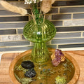 Forest Fae Altar Bowl|Crystal & Resin Sacred Space Decor | Eco Gift | Handmade Incense & Flower Holder - SYN - ergy