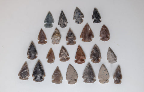 Handcrafted Stone Arrowheads – Natural Tools for Ritual, Decor & Healing - SYN - ergy