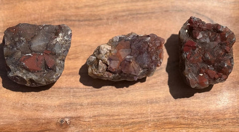 Hematite Alien Amethyst Cluster • Spirit Quartz for Grounding and Intuition • Rare Cactus Amethyst Crystal • Aura Protection & Energy Cleari - SYN - ergy