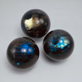 High - Flash Labradorite Sphere 2.5–2.8”| Premium Madagascar Crystal - SYN - ergy