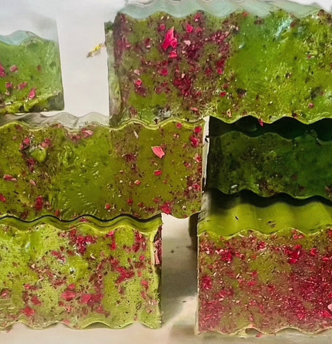 Matcha Rose Soap Bars – Nourishing & Revitalizing Soap for Radiant, Glowing Skin - SYN - ergy