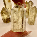 Natural Citrine Tower|Raw Citrine Point for Abundance & Success|Healing Crystal for Solar Plexus Chakra|Crystal Decor Gift - SYN - ergy