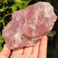 Natural Pink Rose Quartz Cobbed Specimens – Heart Healing & Loving Energy - SYN - ergy