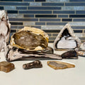 Polished Petrified Wood Display Piece – Natural Fossil Stone - SYN - ergy