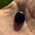 Polished Rhodolite Garnet Cabochon| Deep Pink Garnet Crystal | Root & Heart Chakra Stone | Crystal for Passion & Creativity | Jewelry Making Gem - SYN - ergy